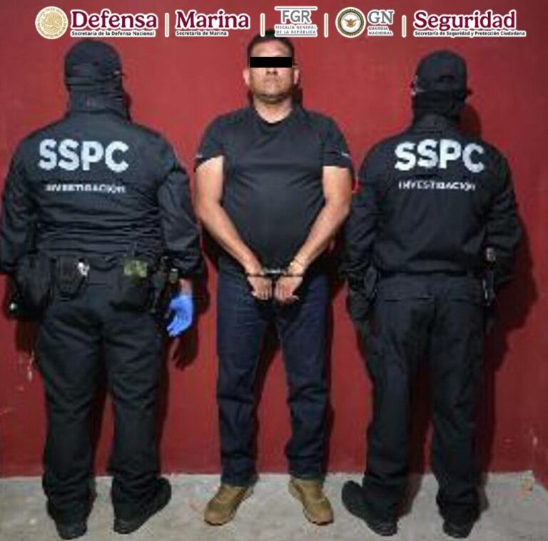 En Guerrero, autoridades federales detienen a un hombre por delincuencia organizado
