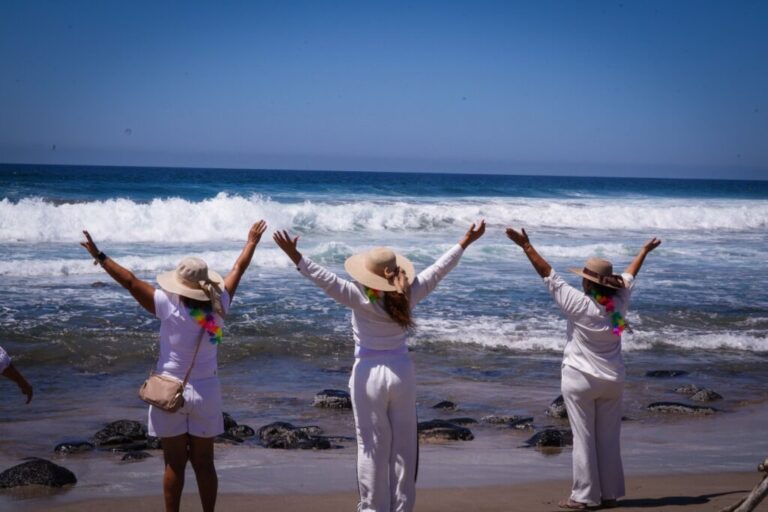 Más de 4 mil personas asisten a la celebración del Equinoccio de la Primavera en Las Labradas, Sinaloa