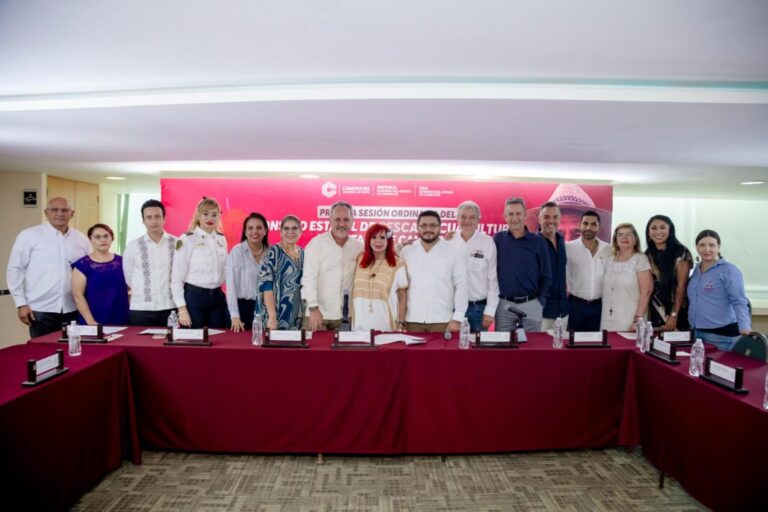 Relizan en Campeche primera sesión ordinaria del consejo estatal de pesca y acuacultura 2026 