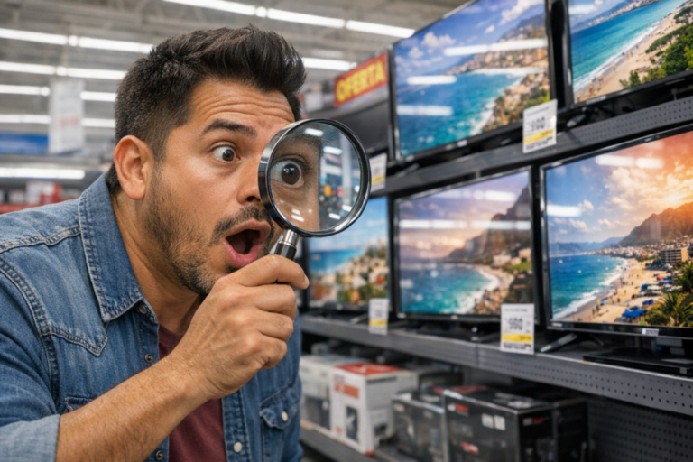 Compra precios: Modelo de pantalla con diferencia de más de 56% / Por Alejandro Durán