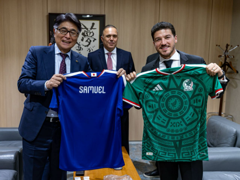 Invita Nuevo León a Japón visitar Monterrey con motivo del Mundial 2026