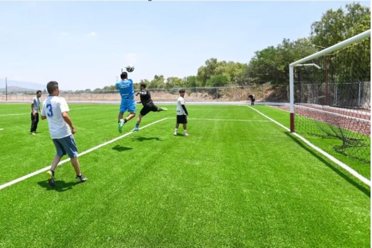 Listas 78 canchas de futbol en deportivos mejorados en el EdoMéx, en el marco del Mundial FIFA 2026