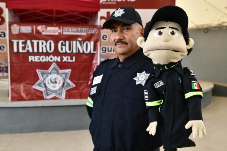 Teatro guiñol: Estrategia de la Secretaría de Seguridad para fortalecer la proximidad social en el EDOMEX