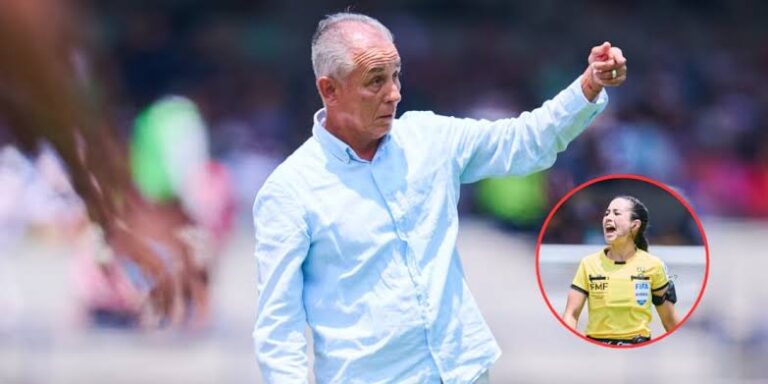 ¿Cuál insulto lanz Sergio Bueno a Katia Itzel García tras expulsarlo en el Pumas vs Mazatlán?