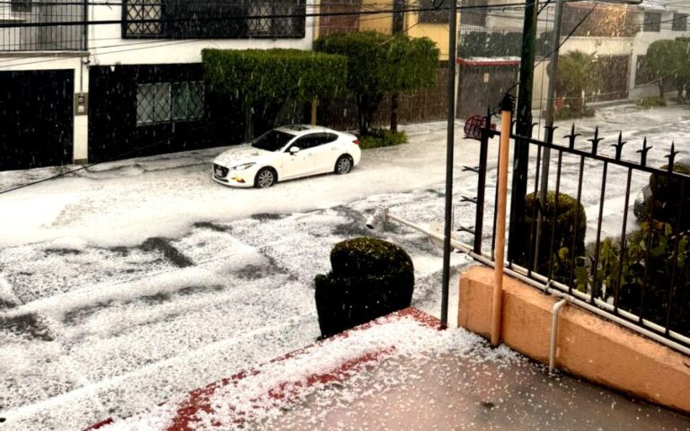 Para este lunes se prevén lluvias fuertes y posible caída de granizo en la Ciudad de México