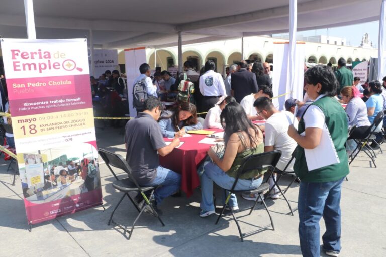 Ofertan mil 700 vacantes de trabajo en Cholula