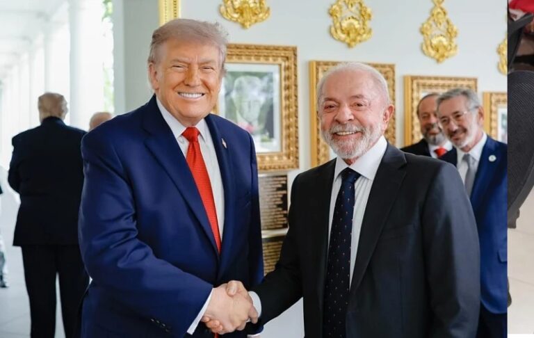 Se reúnen Trump y Lula Da Silva