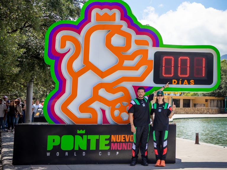 Inauguran en Nuevo León escenarios Fan Fest y Corredor Verde Fundidora -Torre Rise
