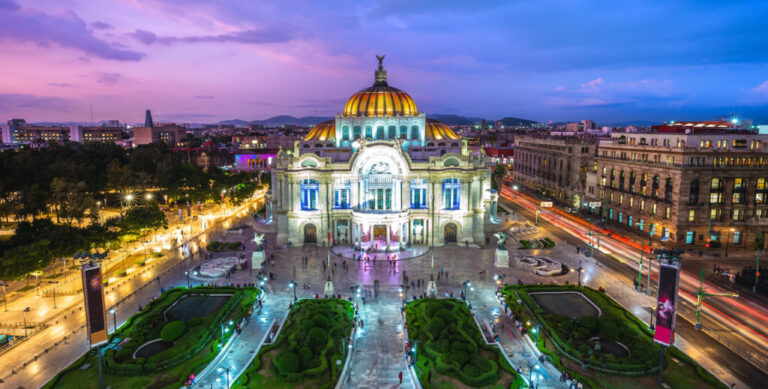 Inauguran en la CDMX videomapping “México, Ciudad que Baila”, en el Palacio de Bellas Artes
