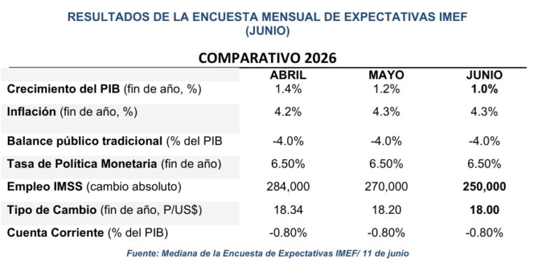 Estima IMEF la creación de sólo 580 mil empleos formales en 2026 y 2027 / Por Alejandro Durán